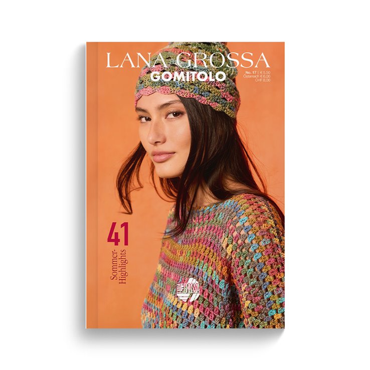 Gomitolo No. 17 - Журнал на немецком, инструкции на русском языке от Lana Grossa
