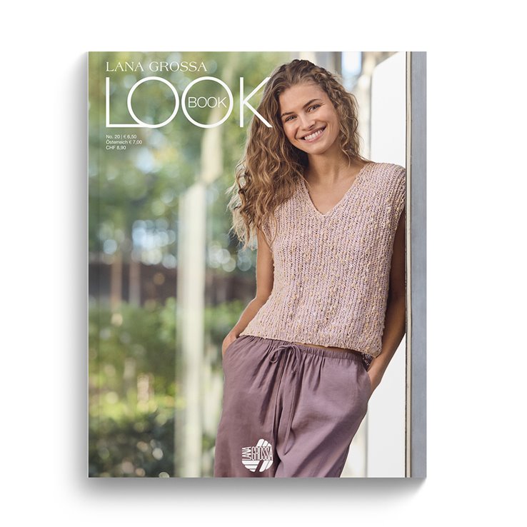 LOOKBOOK No. 20 - Журнал на немецком, инструкции на русском языке от Lana Grossa