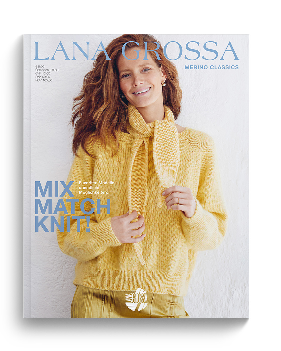 Lana Grossa Merino Classics No. 1 - Журнал на немецком,  инструкции на русском языке