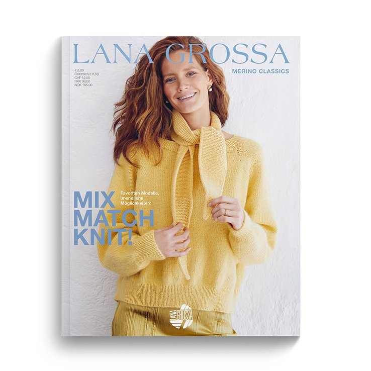 Merino Classics No. 1 - Журнал на немецком, инструкции на русском языке от Lana Grossa