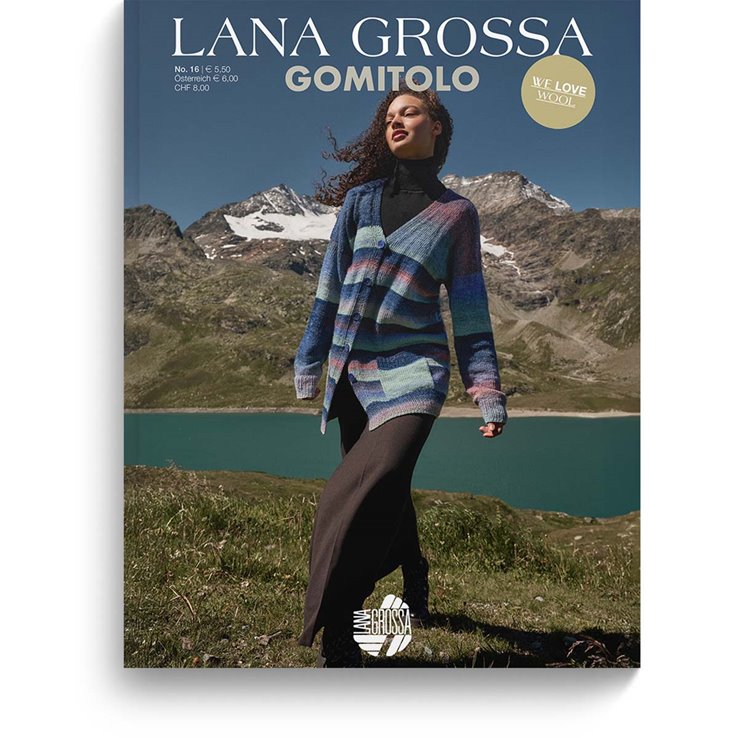GOMITOLO No. 16 - Журнал на немецком, инструкции на русском языке от Lana Grossa