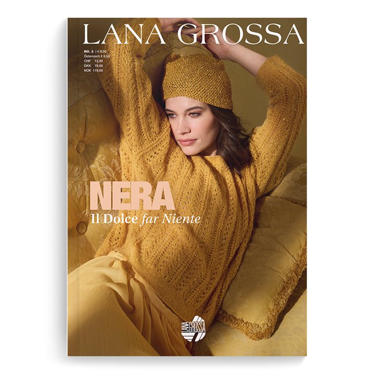 Nera No. 2 - Журнал на немецком, инструкции на русском языке от Lana Grossa