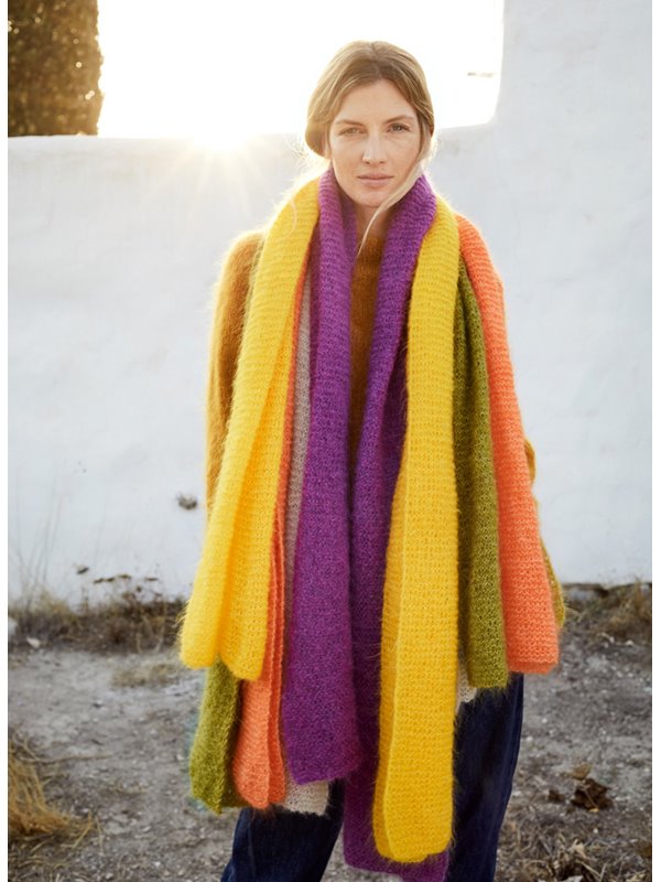 Lana Grossa ШАЛЬ Brigitte No. 3