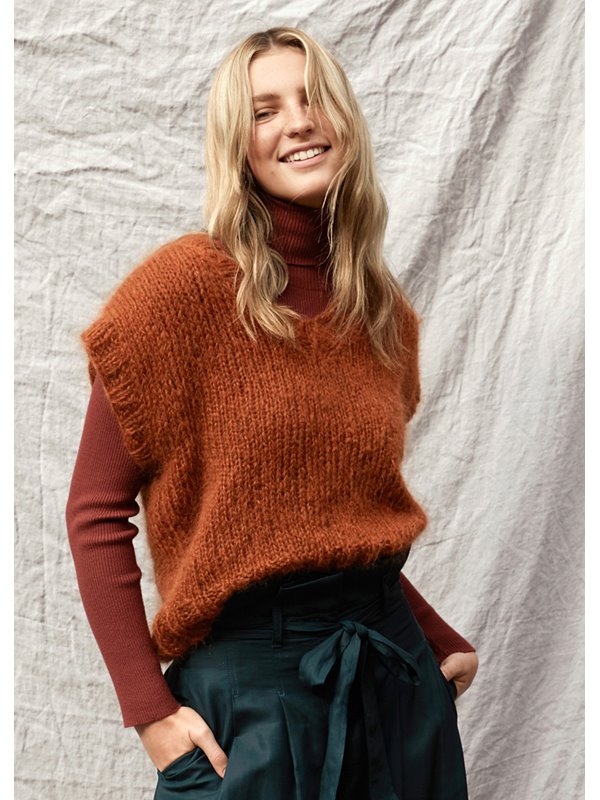 Lana Grossa V-ПУЛУНДЕР Brigitte No. 3