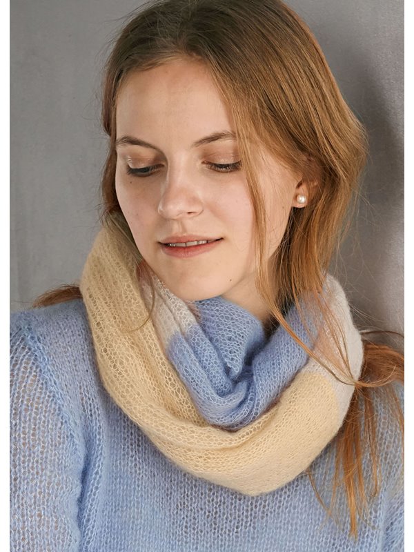 Lana Grossa ШАРФ-ХОМУТ Silkhair