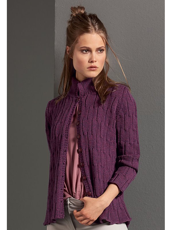 Lana Grossa ЖАКЕТ Cool Wool Big Melange