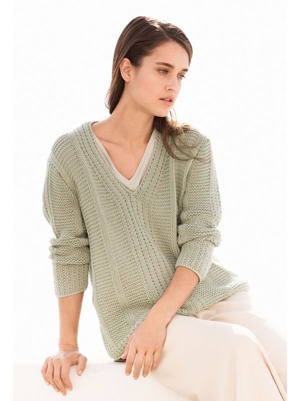 Lana Grossa ПУЛОВЕР Organico