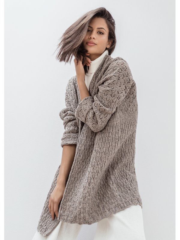 Lana Grossa КАРДИГАН Cashmere 16 Fine