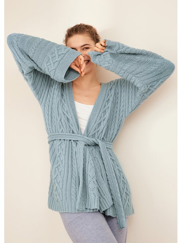 Lana Grossa КОФТА Alta Moda Cotolana