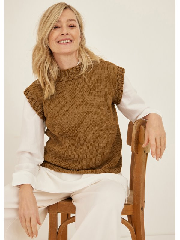 Lana Grossa ЖИЛЕТ Pima