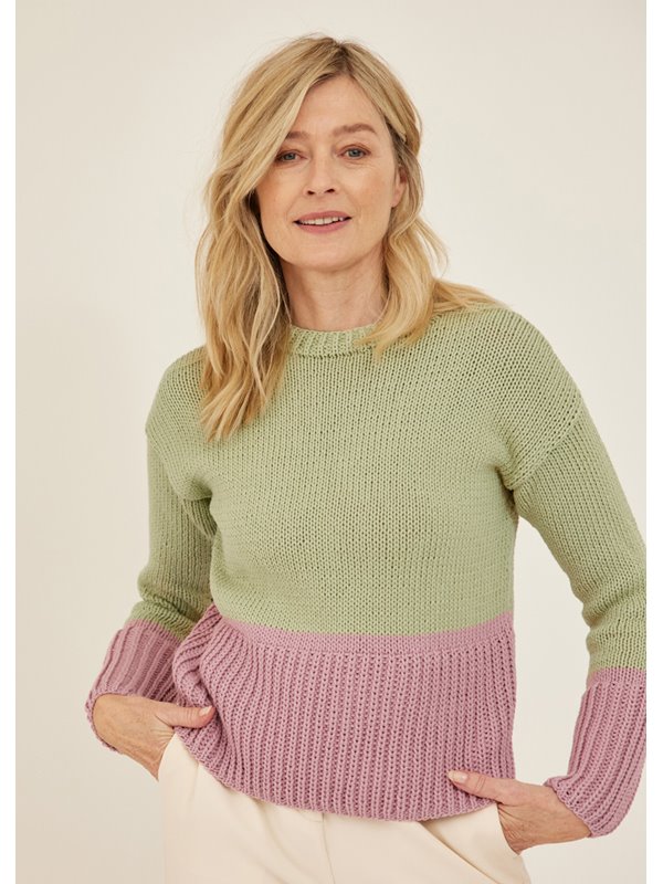 Lana Grossa ПУЛОВЕР Riserva