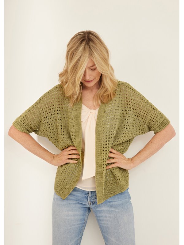 Lana Grossa КОФТА Solo Lino