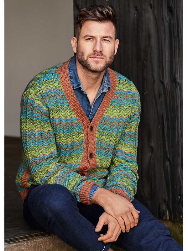 Lana Grossa КОФТА Alta Moda Cotolana