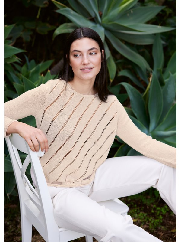 Lana Grossa ПУЛОВЕР Capri