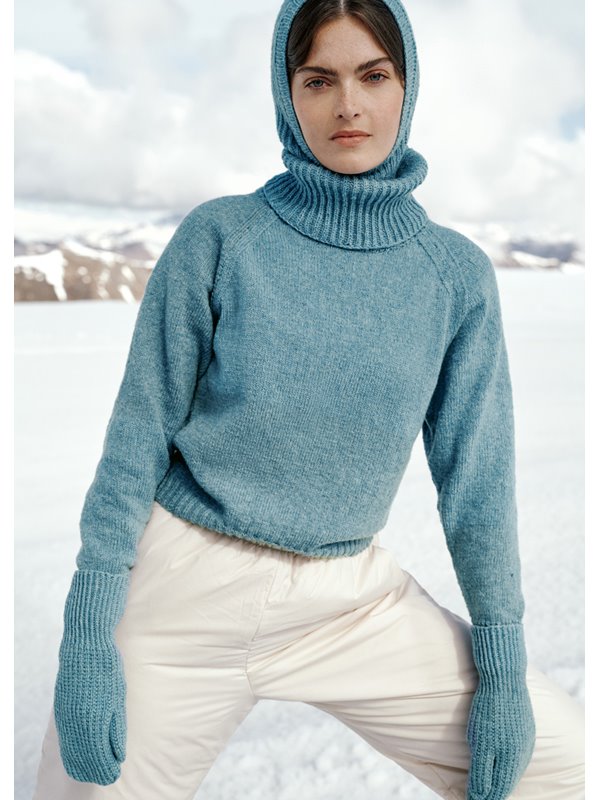 Lana Grossa ПУЛОВЕР Cashmere 16 Fine