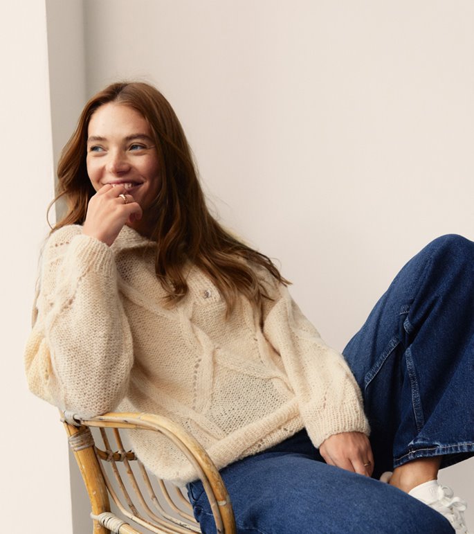 Lana Grossa POLO-SWEATER Setasuri - Stickmönster (SE)