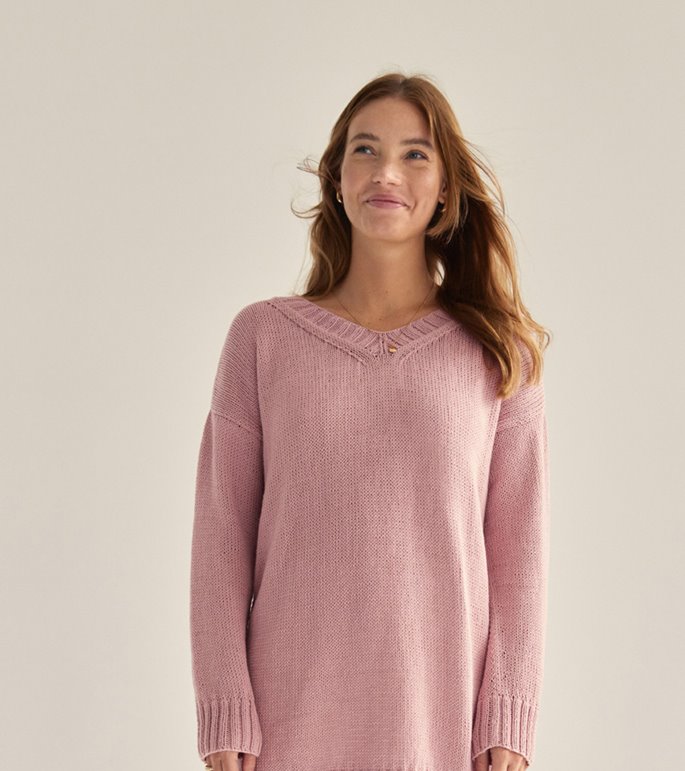 Lana Grossa PULLOVER Landlust Baumwolle