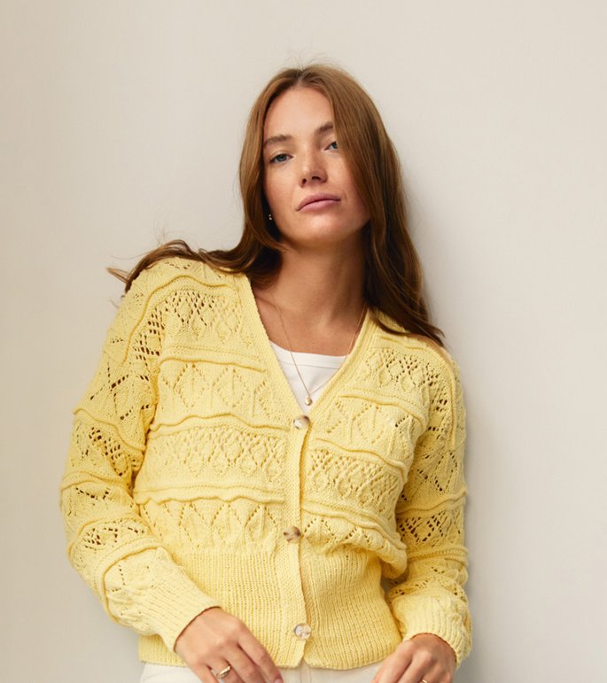 Lana Grossa JAKKE Elastico - Strikkeoppskrift (SE)