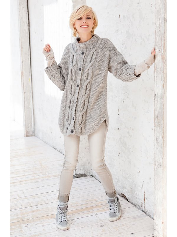 Lana Grossa ЖАКЕТ Alta Moda Alpaca