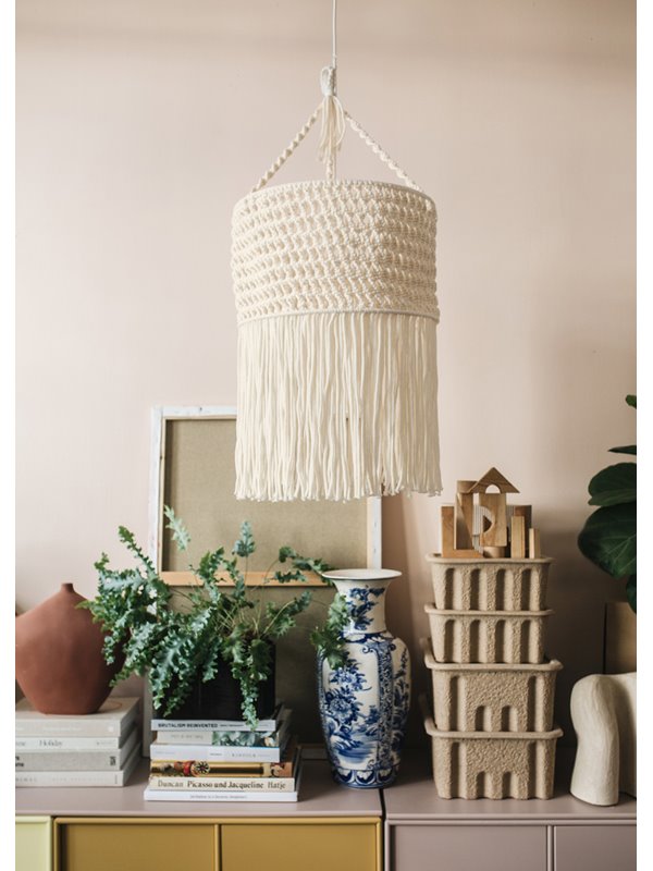 Lana Grossa АБАЖУР В ТЕХНИКЕ МАКРАМЕ The Tube