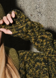 Lana Grossa НАПУЛЬСНИКИ Garzato Fleece Print