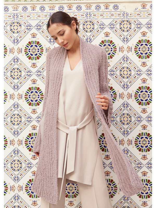 Lana Grossa БОЛЕРО, СВЯЗАННОЕ РЕЗИНКОЙ Cresta