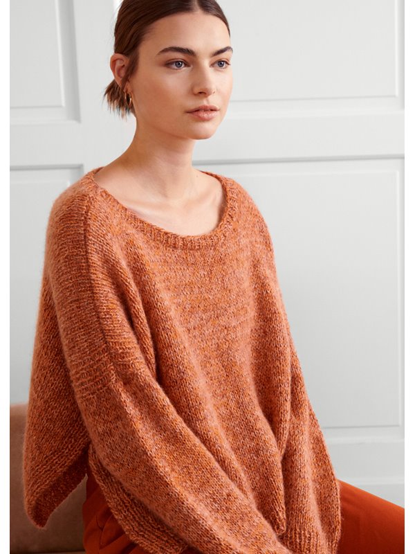 Lana Grossa ПУЛОВЕР Silkhair, Ecopuno & Brillino