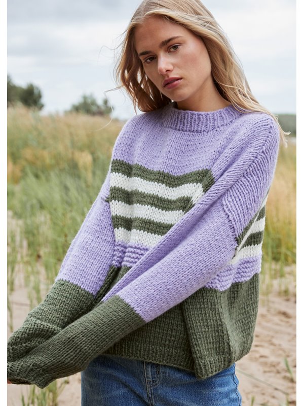 Lana Grossa ПУЛОВЕР Lala Berlin Lovely Cotton