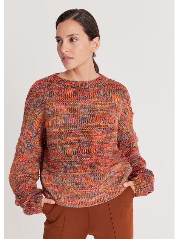 Lana Grossa ПУЛОВЕР Cool Merino Big Color