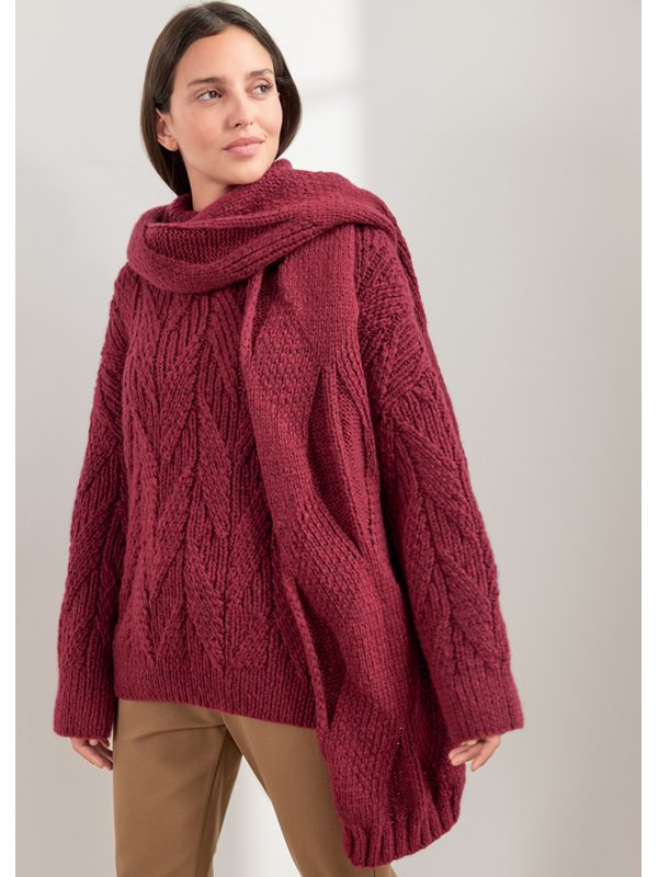 Lana Grossa ПУЛОВЕР Spuma