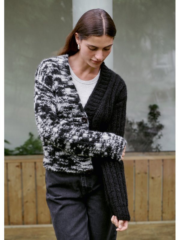 Lana Grossa КАРДИГАН Lala Berlin Smoothy & Alpaca Air