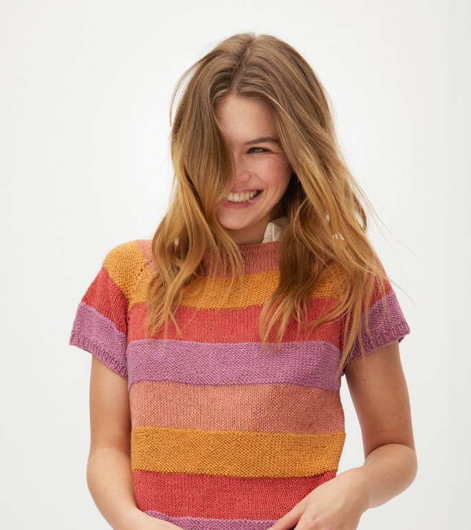Lana Grossa TUNIQUE TRICOTÉE DE HAUT EN BAS Diversa