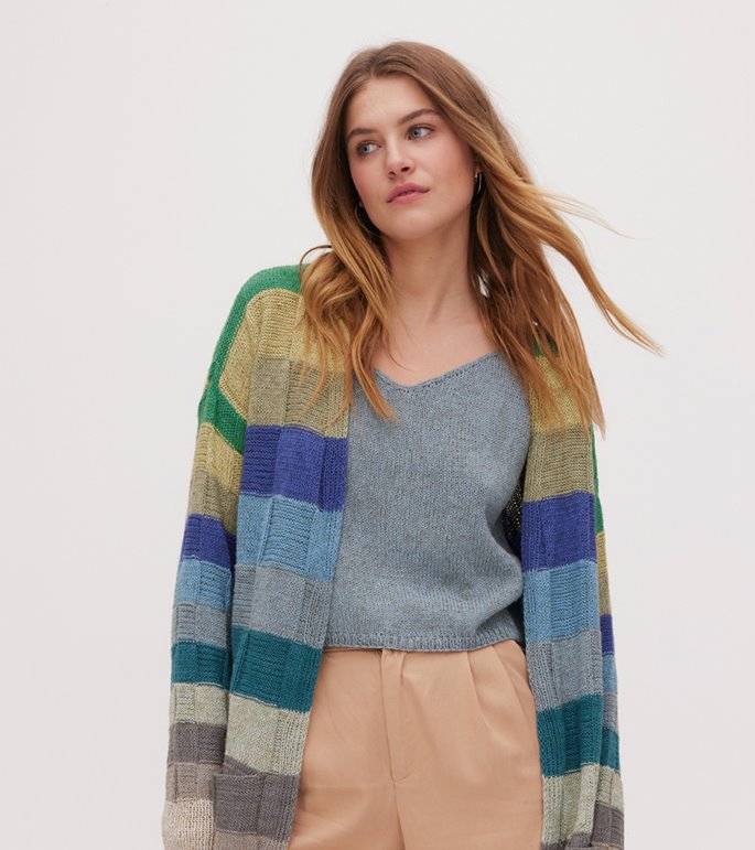 Lana Grossa CARDIGAN Diversa