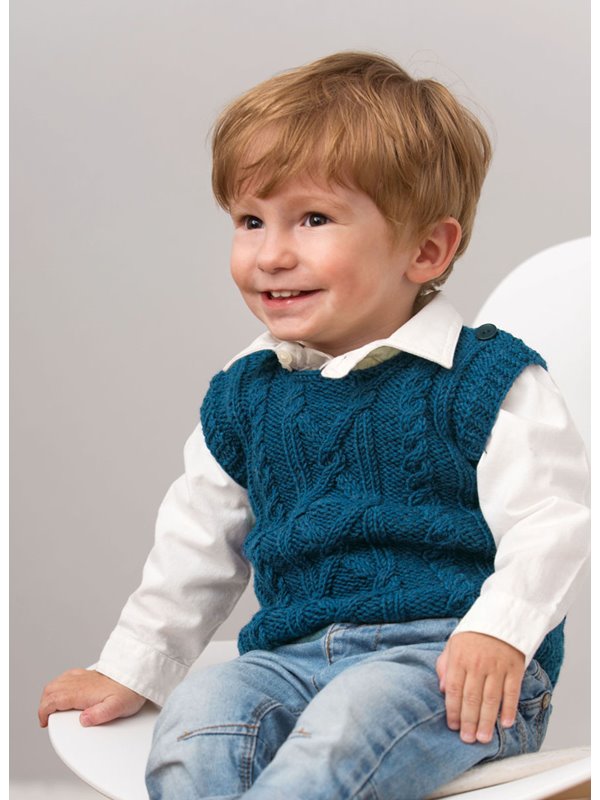 Lana Grossa ЖИЛЕТ Cool Wool Big