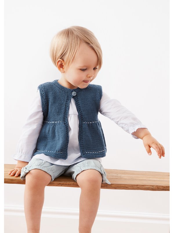 Lana Grossa ЖИЛЕТ Cool Wool