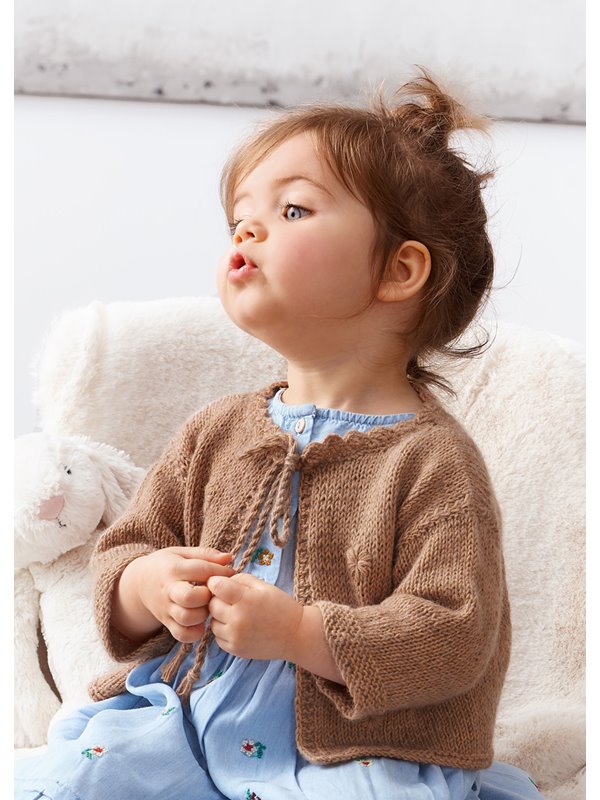 Lana Grossa КОФТОЧКА Ecopuno