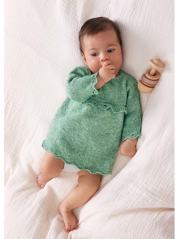 Lana Grossa ПЛАТЬЕ Ecopuno