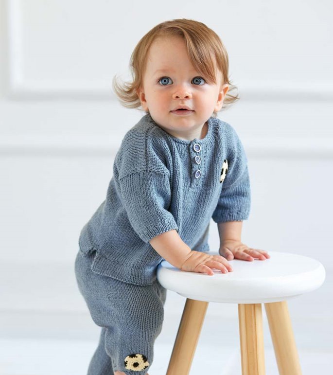 Lana Grossa SHIRT Campo - Strikkeoppskrift (DK)