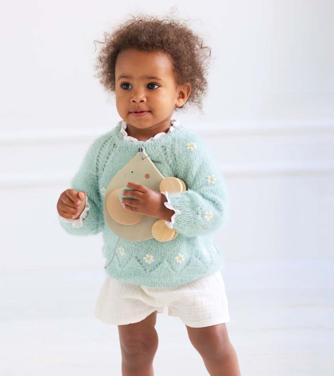 Lana Grossa PULLOVER Per Fortuna & Ecopuno