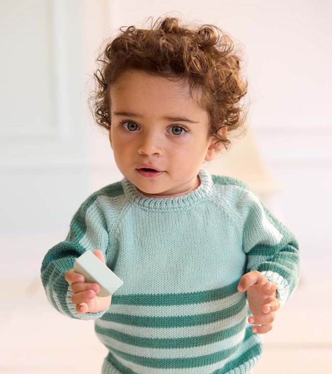 Lana Grossa PULLOVER Cool Wool - Stickmönster (DK)