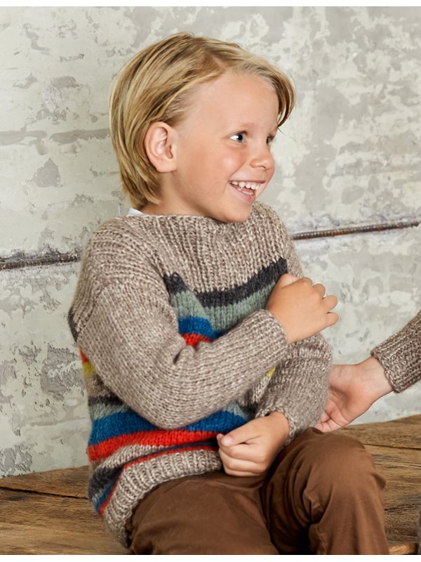 Lana Grossa ПУЛОВЕР Brigitte No. 2