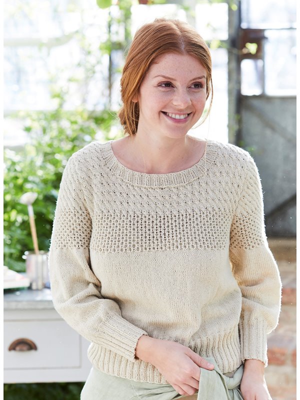 Lana Grossa ПУЛОВЕР Landlust Sommerseide