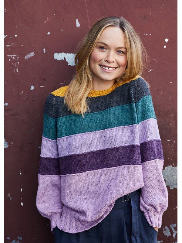 Lana Grossa ПУЛОВЕР Landlust Sommerseide