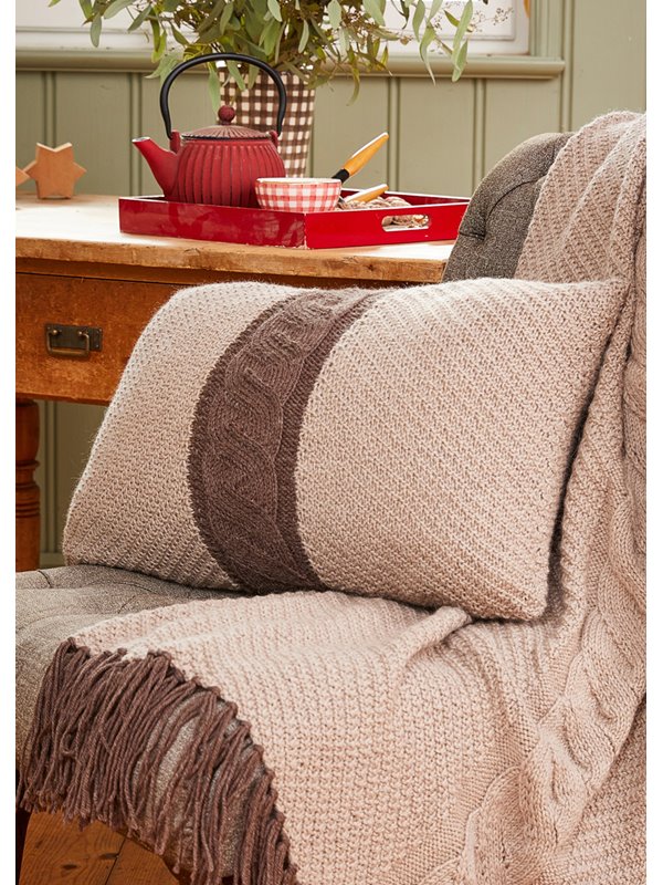 Lana Grossa ПОДУШКА Landlust Alpaka Merino 100