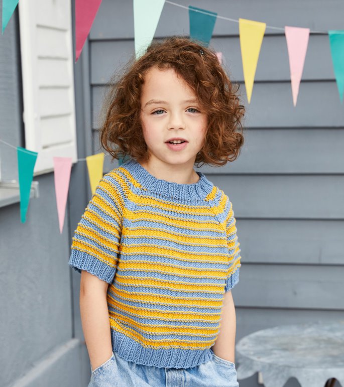 Lana Grossa KINDERSHIRT Landlust Baumwolle
