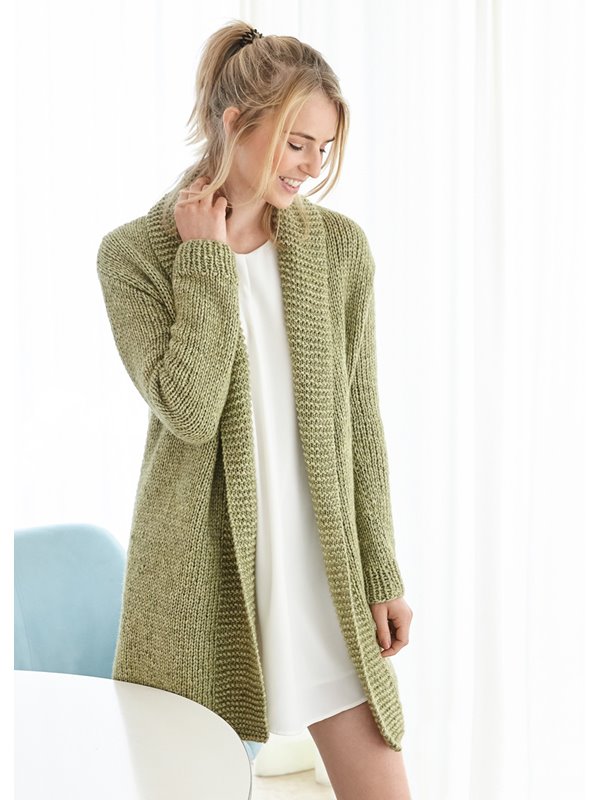 Lana Grossa КОФТА Landlust Winterwolle