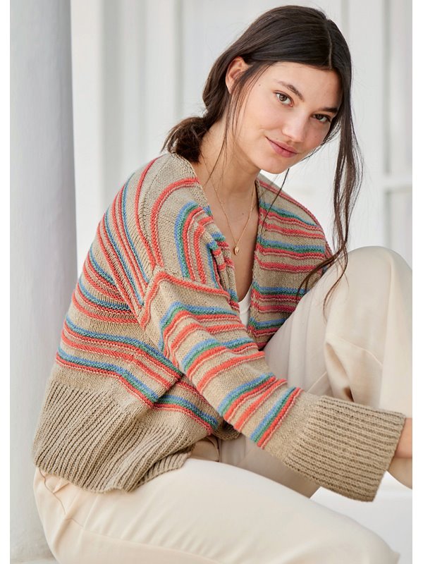 Lana Grossa КАРДИГАН Landlust Sommerseide