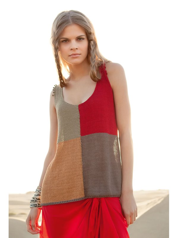 Lana Grossa Топ Solo Lino