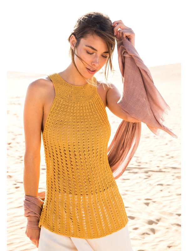 Lana Grossa Топ Solo Lino