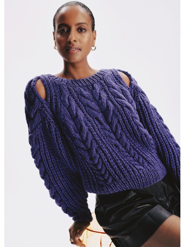 Lana Grossa ПУЛОВЕР Lovely Cotton (lala Berlin)